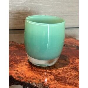 Glassybaby Believe Green Votive Candle Holder